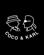 Load image into Gallery viewer, COCO AND KARL Black Hoodie