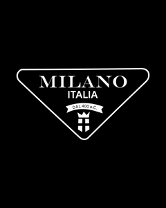 MILANO | ITALIA Black Sweatshirt