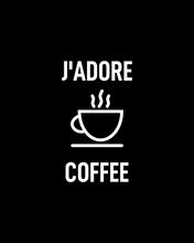 Load image into Gallery viewer, J&#39;ADORE COFFEE Black Hoodie
