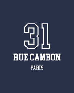 31 RUE CAMBON French Navy Sweatshirt