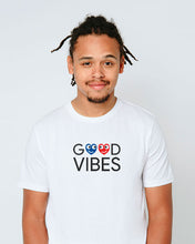 Load image into Gallery viewer, GOOD VIBES White T-Shirt