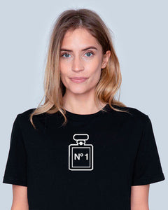 NUMBER ONE Black T-Shirt