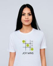 Load image into Gallery viewer, JOY WINS White T-Shirt