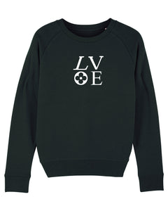 LOVE Black Sweatshirt