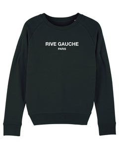 RIVE GAUCHE PARIS Black Sweatshirt