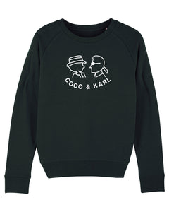 COCO AND KARL Black Sweatshirt