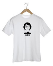 Load image into Gallery viewer, YVES SAINT LAURENT CUBIST PORTRAIT White T-Shirt