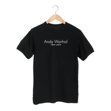 Load image into Gallery viewer, ANDY WARHOL Black T-Shirt