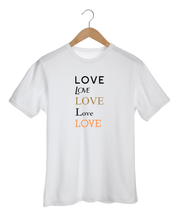 Load image into Gallery viewer, LUXURY LOVE White T-Shirt