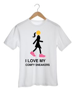 COMFY SNEAKERS White T-Shirt