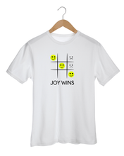 Load image into Gallery viewer, JOY WINS White T-Shirt