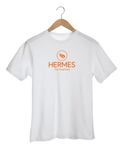 HERMES THE TRAVEL GOD White T-Shirt
