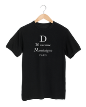 Load image into Gallery viewer, 30 AVENUE MONTAIGNE Black T-Shirt