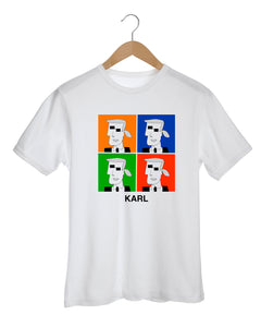 KARL INSPIRED BY WARHOL T-Shirt