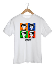 Load image into Gallery viewer, COCO INSPIRED BY WARHOL White T-Shirt