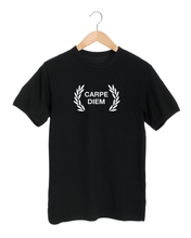 Load image into Gallery viewer, CARPE DIEM Black T-shirt