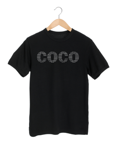 COCO WORDS CLOUD Black T-Shirt