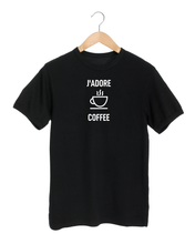 Load image into Gallery viewer, J&#39;ADORE COFFEE Black T-Shirt