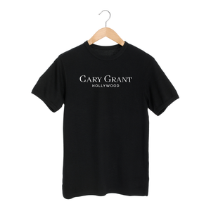 CARY GRANT, Holllywood Black T-Shirt