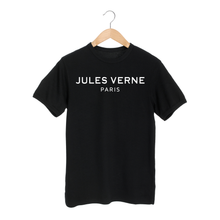 Load image into Gallery viewer, JULES VERNE Black T-Shirt
