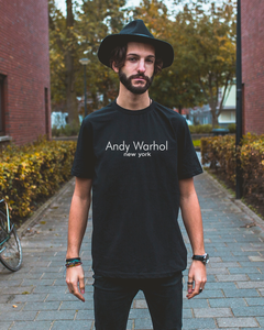 ANDY WARHOL Black T-Shirt