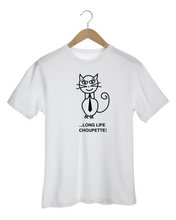 Load image into Gallery viewer, LONG LIVE CHOUPETTE! White T-Shirt