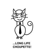 Load image into Gallery viewer, LONG LIVE CHOUPETTE! White T-Shirt
