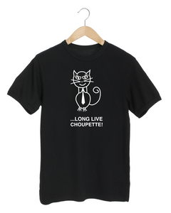 LONG LIVE CHOUPETTE! Black T-Shirt