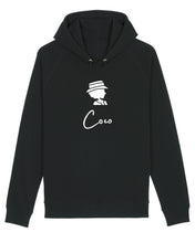 Load image into Gallery viewer, COCO ONLY NAME SILHOUETTE Black Hoodie