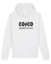 Load image into Gallery viewer, COCO AC/DC STYLE White Hoodie
