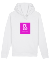 Load image into Gallery viewer, Eu Nice White Hoodie