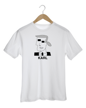 Load image into Gallery viewer, KARL CUBIST White T-Shirt