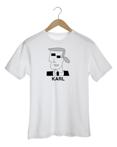 KARL CUBIST White T-Shirt