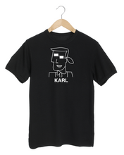 Load image into Gallery viewer, KARL CUBIST Black T-Shirt