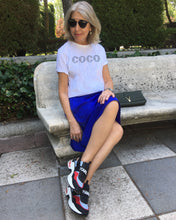Load image into Gallery viewer, COCO WORDS CLOUD White T-Shirt
