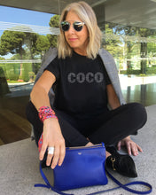 Load image into Gallery viewer, COCO WORDS CLOUD Black T-Shirt