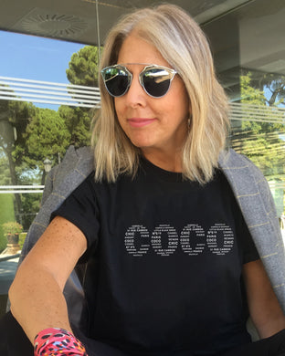 COCO WORDS CLOUD Black T-Shirt