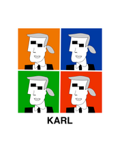 Load image into Gallery viewer, KARL INSPIRED BY WARHOL T-Shirt