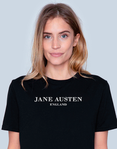 JANE AUSTEN Black T-Shirt