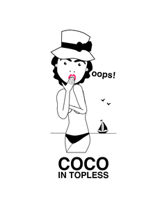 COCO TODAY IN TOPLESS T-Shirt