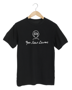 YVES SL SIGNATURE Black T-Shirt