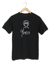 Load image into Gallery viewer, YVES SIGNATURE Black T-Shirt