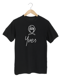 YVES SIGNATURE Black T-Shirt